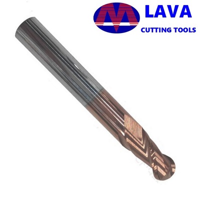DIN6528 Metric Ballnose Endmill