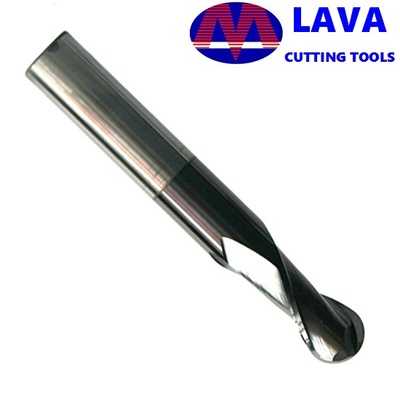 DIN6527K Metric Ballnose Endmill (Short)