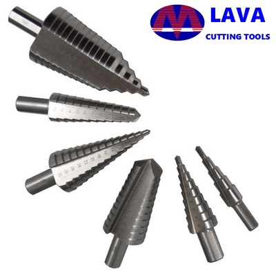 Step drills Spiral fluted with Split Point