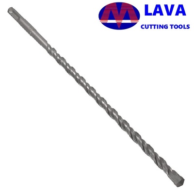 Masonry drills extra long with carbide cutting edge