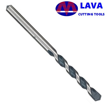 Concrete Drills with carbide cutting edge and straight shank