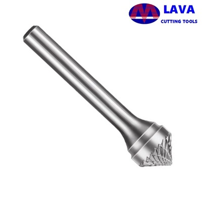Shape K Cone 90° Carbide Rotary Burrs