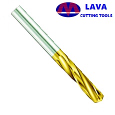 Metric Size Carbide 3 Flute Twist Drills 