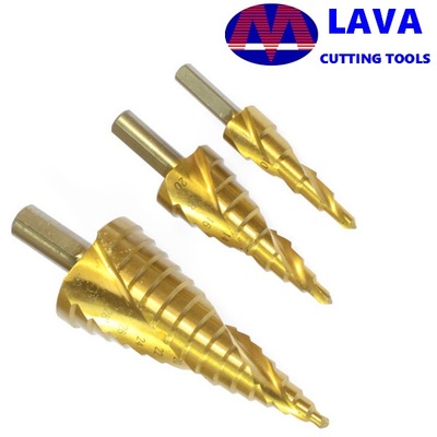 Step Drills CBN Ground,Spiral Fluted with Split Point