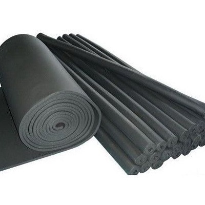 Foam Rubber Insulation Sheets , Rubber Plastic Board/Pipe