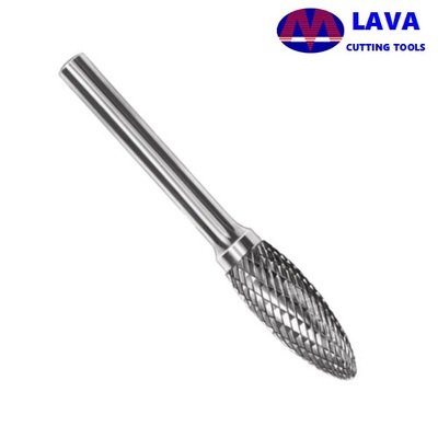 Shape H Flame Carbide Rotary Burrs